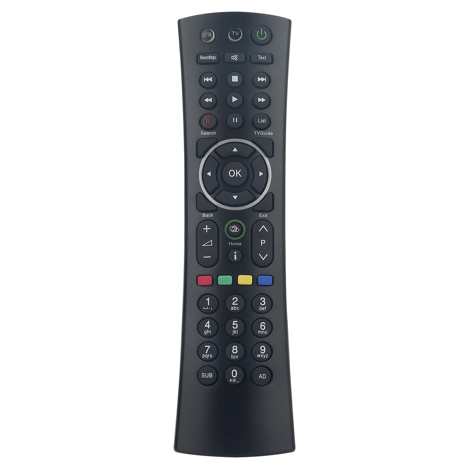 AULCMEET RM-I08UM Replacement Remote Control Fit for Humax Freesat+ with Freetime HDR-1000S HDR-1010S