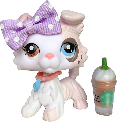 lps collie with two different colored eyes