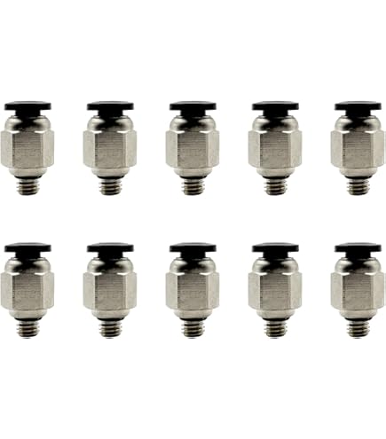 JW ✩.*˚ Festo 153047 QSL-1/4-6 Push-in/Threaded L-Fitting, Nickel