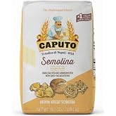 Caputo Antimo Di Grano Duro Rimacinata Semolina Flour - All Natural Dough for Fresh Pasta, 2.2 lb