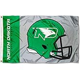 North Dakota Fighting Hawks Football Helmet Flag