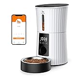 Petory Automatic Cat Feeders Wi-Fi - 4L Dry Food