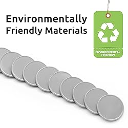 HAKITAROOM Set of 100 Opaque Plastic Learning