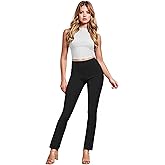 Hybrid & Company Womens Business Millennium Slim Bootcut Pants