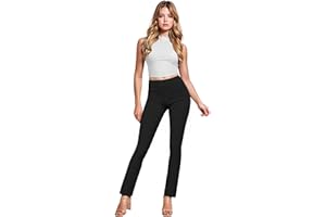 Hybrid & Company Womens Business Millennium Slim Bootcut Pants
