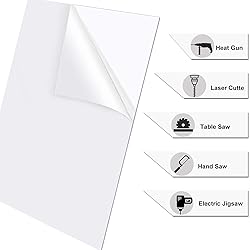 YSTIME 8" x 12" Clear Acrylic Sheet Plexiglass