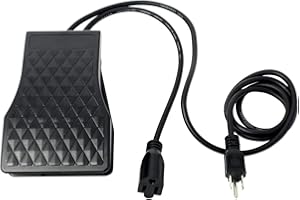 Flex Shaft Motor Foot Control Pedal Replacement Electric for Rotary Tool Hanging Grinder Carver Tool Accessories Variable Spe