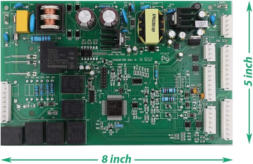 WR55X10942 WR55X10942P Refrigerator Electronic Main Control Board