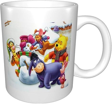 Amazon Co Jp くまのプーさんと仲間たちの壁紙7 マグカップ おしゃれ かわいい 人気 330ml ホーム キッチン