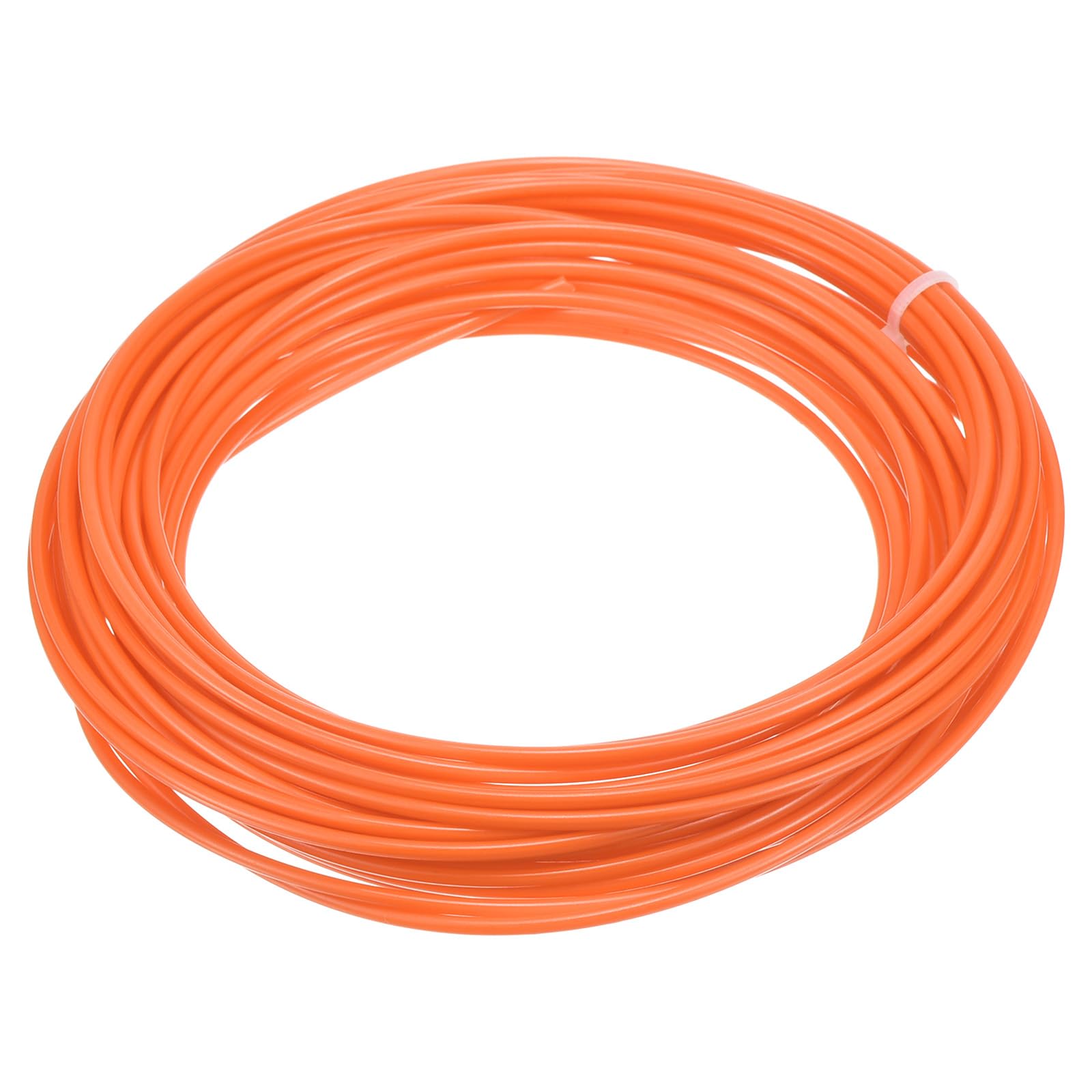 M METERXITY Wicker Repair Kit - Round Synthetic Rattan Fix Kit Plastic Wicker, Innovative DIY, Apply to Rattan Basket Making (33ft, 0.55 LB, Orange)