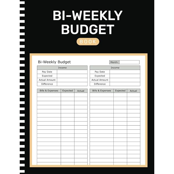 amazon-com-bi-weekly-budget-planner-biweekly-paycheck-bill-tracker-financial-budgeting-book-9798410773539-bakkali-jaouad-el-books