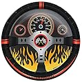 Racecar Racing Party Supplies 9" Paper Dinner Plate (8)