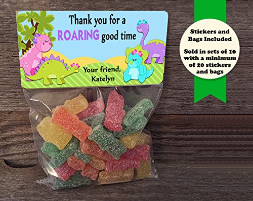 Amazon Com Thank You For A Roaring Good Time Dinosaur Birthday