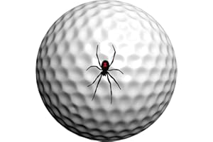 Golfdotz - Golf Ball Markers, Unique Golf Ball Stamps and Golf Ball Stickers for Marking Golf Balls, Durable Golf Ball Decals, Golf Accessories for Men and Women, Creatures Collection (18-32 Count)