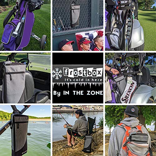Frostbox Golf Bag Cooler and Ice Pack Small 6 Pack Golf Beer Cooler