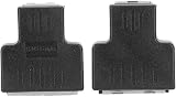Asixxsix Ethernet Splitter Cable Extender 1-in 2-out LAN Connector for TV PC view 5