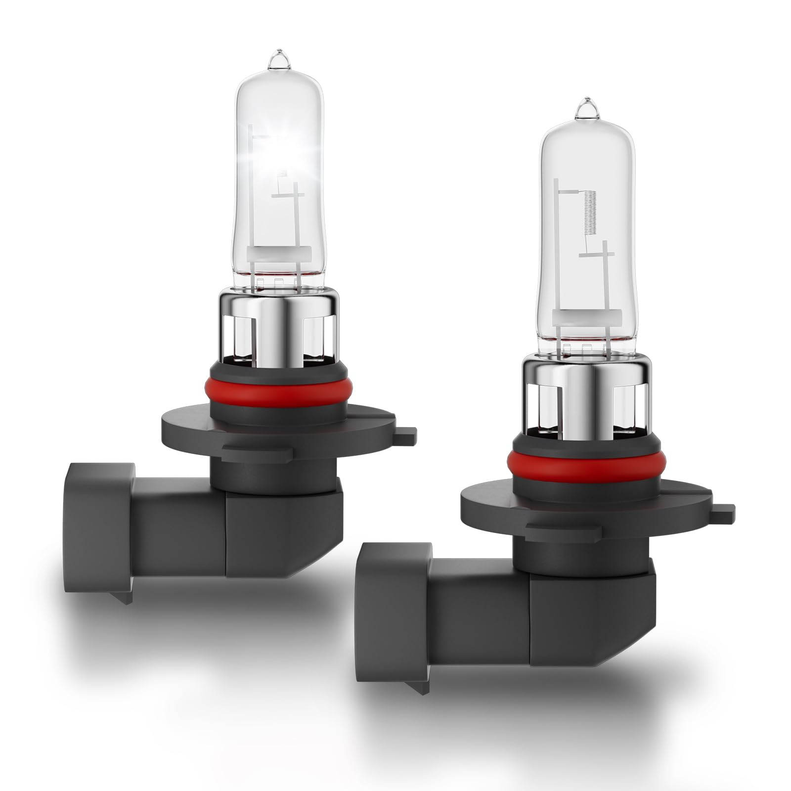 Photo 1 of OKOENIEO 9005 HB3 Halogen Headlight Bulb, 12V 55W Standard Halogen Light Bulb, 3800K, 4000 Lumens, High Brightness Headlight Bulb, Head Light Bulbs for Car,Headlight Bulbs High and Low Beam, Pack of 2