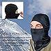Walking Man Windproof 7in1 Balaclava Ski Face Mask - Grey