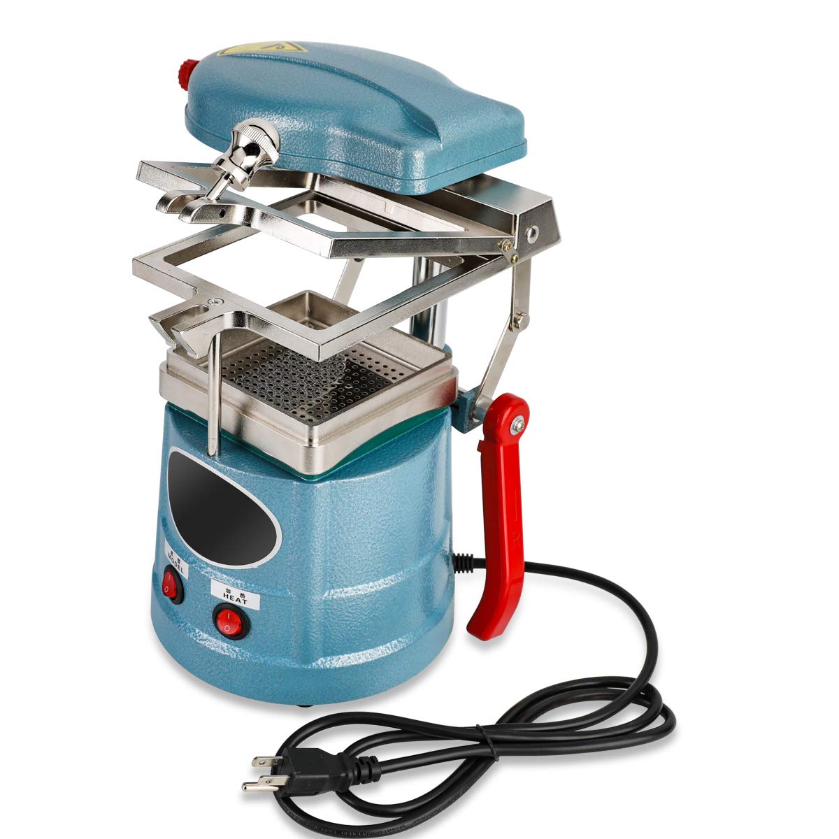 Dental Vacuum Forming Molding Laminating Machine 110V, Vacuform Thermforming Lab Equipment Heat Molder for Laboratory -Steel ball & Manual Instruction Included : Beauty