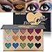 BEAUTY GLAZED Makeup 15 Colors Glitter Eyeshadow Palette