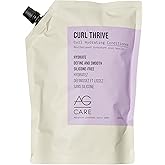 AG Care Curl Thrive Protein Conditioner for Curly Hair with Keratin Amino Acids - Ultra-Hydrating Moisture Conditioner for De