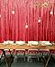8FTX8FT Red SEQUIN PHOTO BACKDROP,Wedding Photo Booth,Photography Background,Ceremony Background (8FTX8FT)