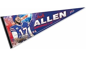 WINCRAFT Buffalo Bills Allen Pennant Banner Flag