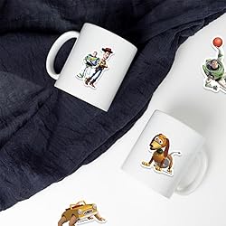 50pcs Toy Story Stickers for Water Bottle, Cute