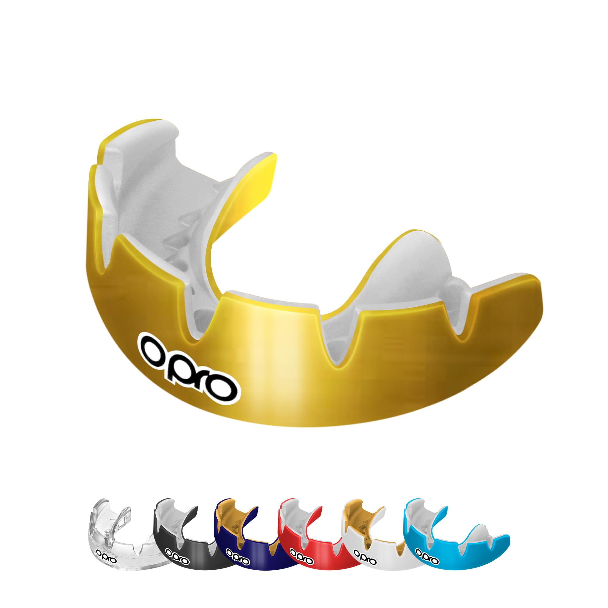 OPRO Instant Custom-Fit Mouthguard for Braces – Gum Shield Adult (Age 10+) – OPRO Mouth Guard Boxing and MMA, Easy Self-Fit Gum Shield Rugby and Hockey - Maximum Protection with Dental Warranty — image 1