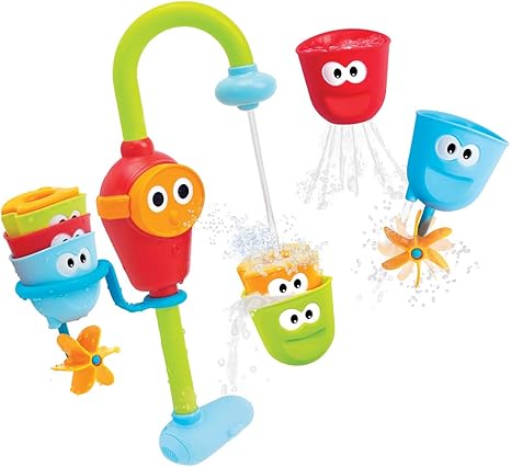 Amazon Co Jp ユーキッド 水中めがねのお風呂シャワー 愉快なバスタイムを演出する お風呂おもちゃ バストイ おもちゃ