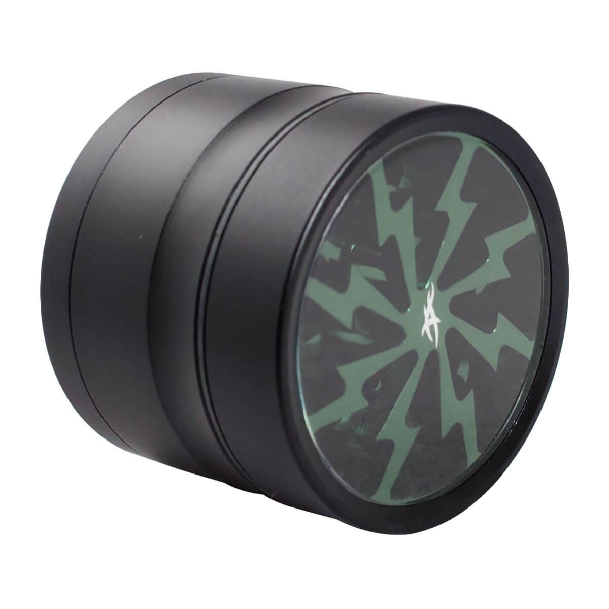 Thorinder 50mm Mini Herb Grinder 4 Piece Color Green Crusher Premium Quality Aluminium with Pollen Catcher&Free Scrapper
