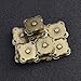 WINOMO 10 Sets of 15mm Sew in Magnetic Bag Clasps for Sewing (Bronze)