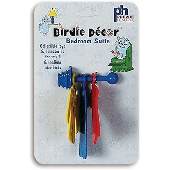 Prevue Hendryx Birdie Decor Wasserbett – Vogelspielzeug & Tränke, Für Kleine Bis Mittlere Vögel, Ca. 13x6x10 Cm