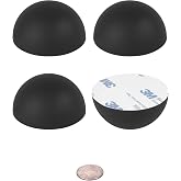 Hudson Hi-Fi Speaker Isolation Feet (4-Pack, 2.5") &ndash; Adhesive Silicone Anti-Vibration Pads for Speakers, Turntables, Subwoofers &amp; Amplifiers, Supports 50-100 lbs Per Pad