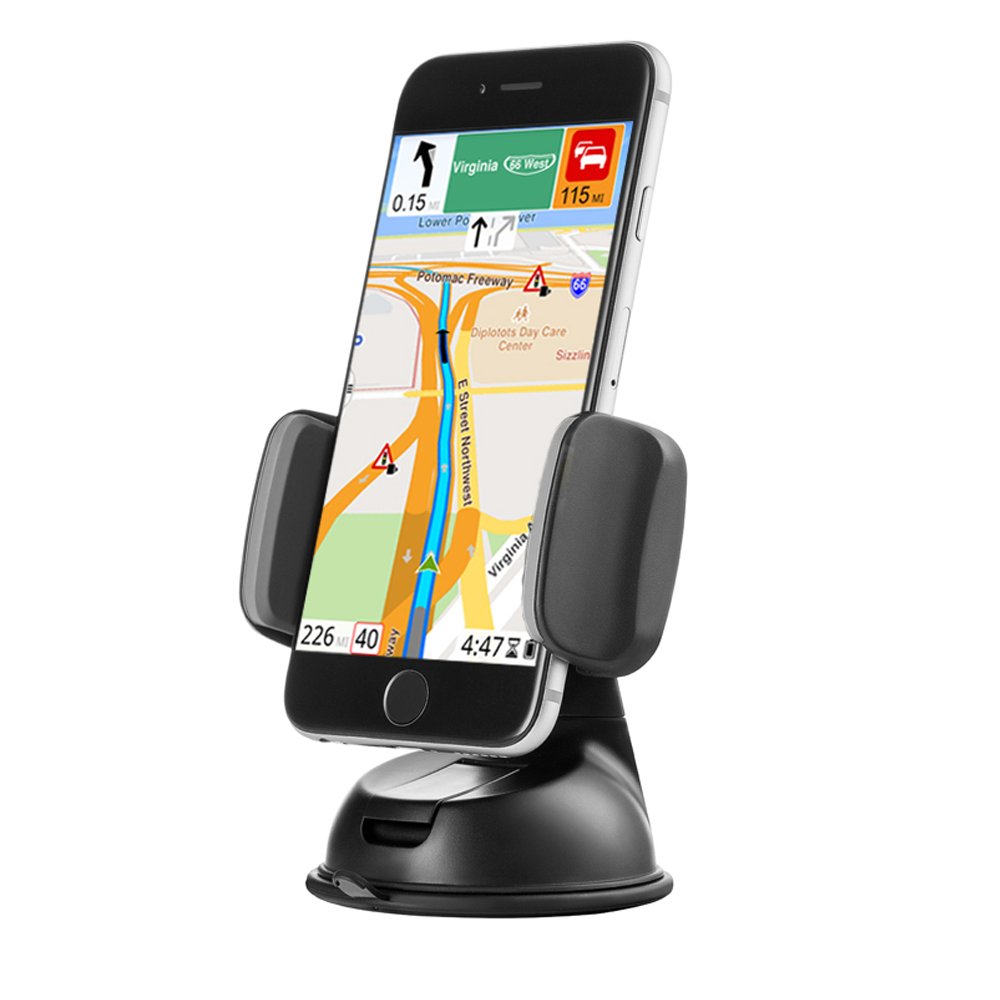 Zilu Car Phone Mount, Cell Phone Holder for Dashboard and Windshield, Car  Phone Holder with for iPhone X/8/8Plus/7/7Plus/6s/6Plus/5S, Galaxy  S5/S6/S7/S8, ...