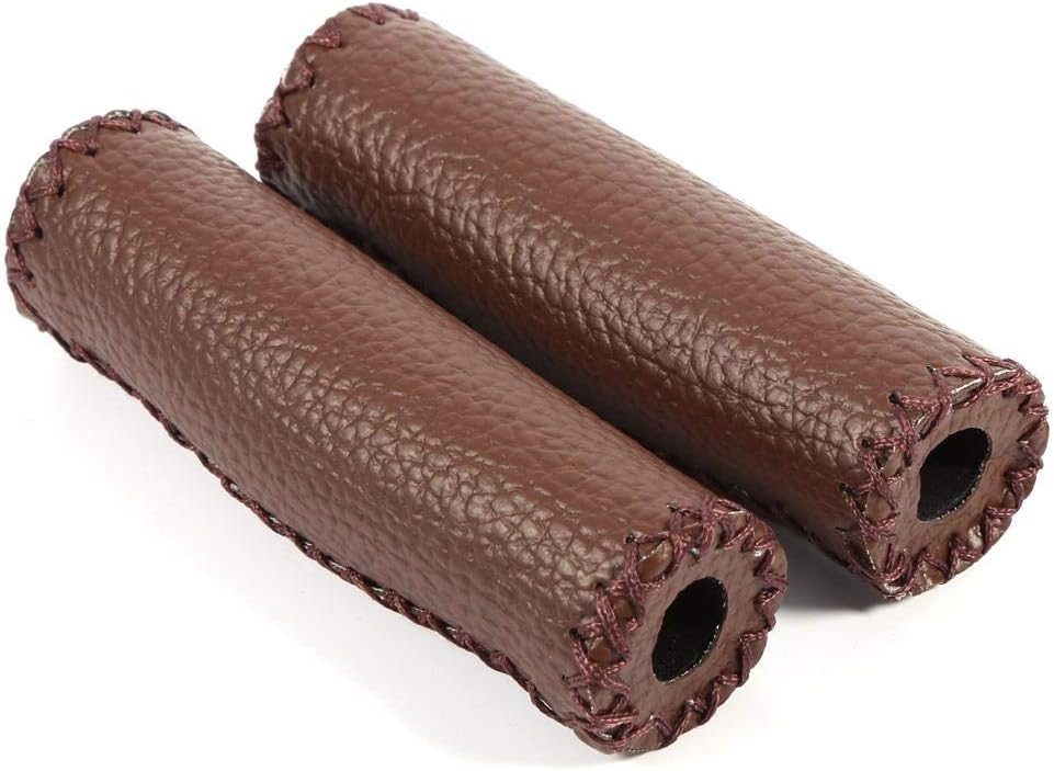 leather bicycle grips