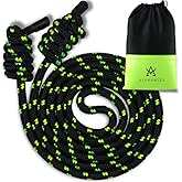 ALPHANIZE Flow Rope Exercise Jump Ropes for Home Gym Cardio - Jump Rope for Fitness for Men & Women - Boxing & MMA Full Body Workout