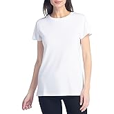 Fishers Finery Women's Ecofabric Short Sleeve Classic Fit Crew Neck Tee