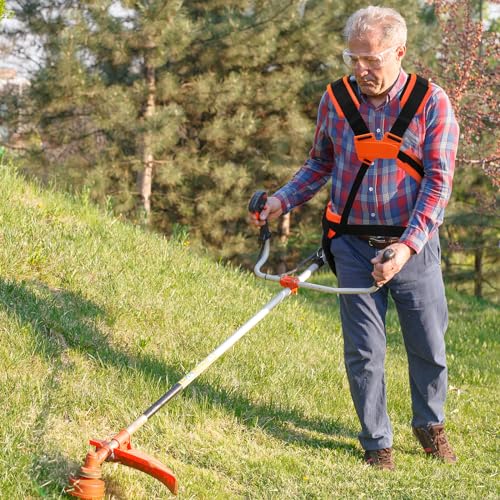 Viabrico Universal Strimmer Harness, Adjustable Padded Double Harness Strap for Strimmer and Strimmer