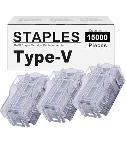 Amazon.com : Ricoh 409344 Type X Staple Refill Cartridge for use