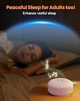Dreamegg D11 Max White Noise Machine 21 Sounds Portable Battery Powered view 6