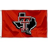 Texas Tech Red Raiders State of Texas Flag
