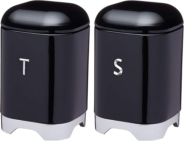 white gloss tea coffee sugar canisters