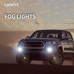 LASFIT H1 Bulbs, 6000K Super Bright Cool White 360
