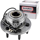 MotorbyMotor 515160 Front Wheel Bearing and Hub Assembly 4WD with 6 Lugs Fits for Chevy Silverado 1500 Suburban Tahoe, GMC Sierra 1500 Yukon XL, Cadillac XTS Escalade Hub Bearing (4x4, w/ABS)