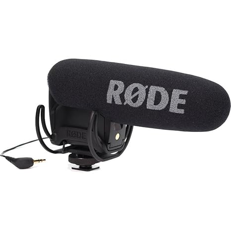 Rode VMPRY VideoMic Pro Rycote, Kamera-Richtmikrofon mit Lyre, Batteriespeisung