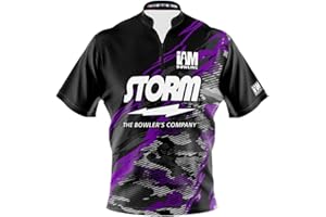 Logo Infusion Dye-Sublimated Bowling Jersey (Sash Collar) - I AM Bowling Fun Design 2007-ST - Storm