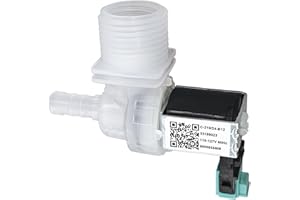 EHUANGTOOLS 00628334 10023852 Dishwasher Water Inlet Valve - Dishwasher Water Valve Replacement Parts 33199023, 628334, 9000655808
