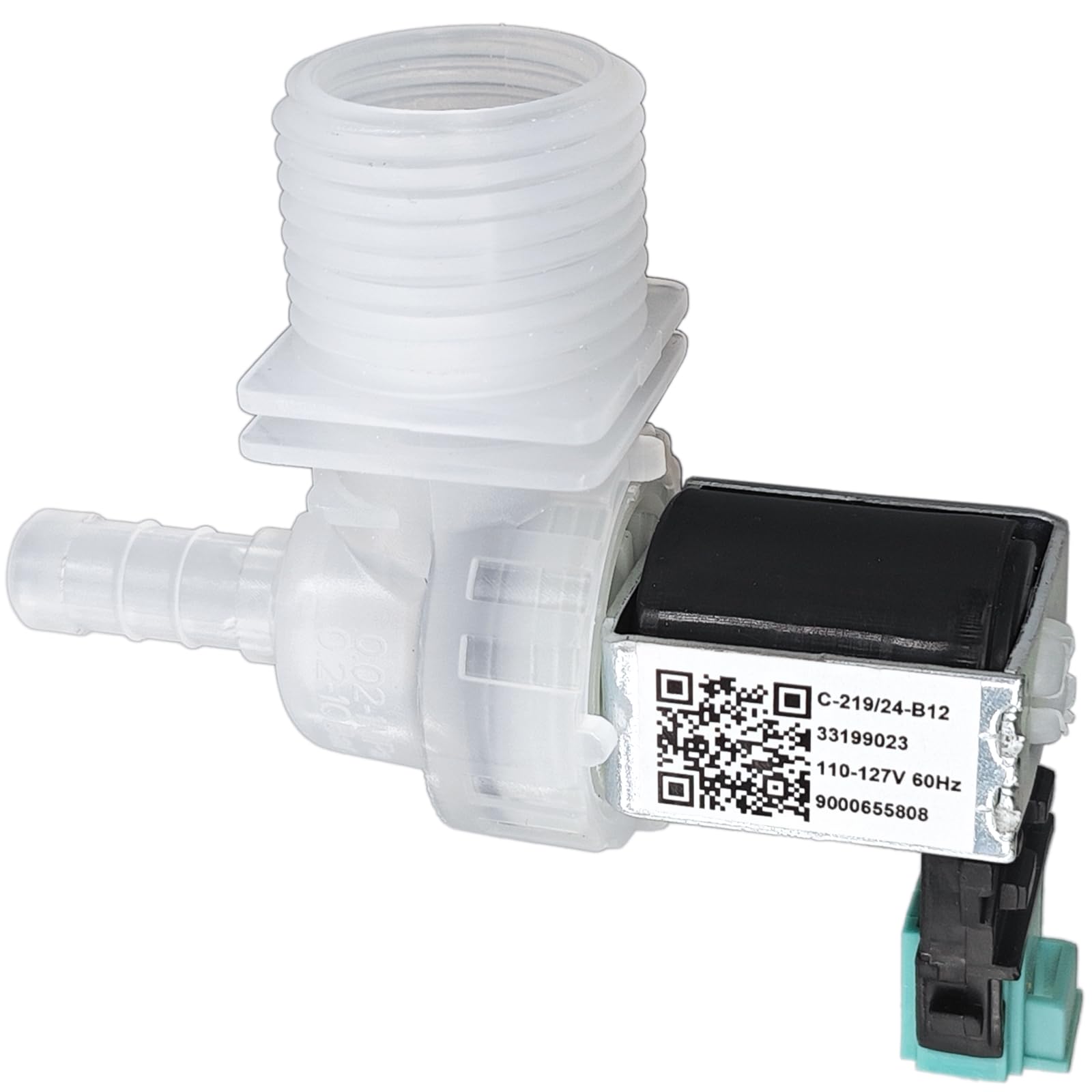 Photo 1 of 00628334 10023852 Dishwasher Water Inlet Valve - Dishwasher Water Valve Replacement Parts 33199023, 628334, 9000655808