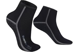 Summshall Neoprene Socks 3mm, Wetsuit Socks Thermal Anti-Slip Diving Socks for Men Women Snorkeling Surfing Kayaking